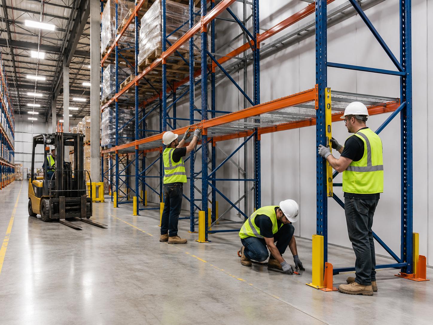 Pallet Rack Installation Pallet Rack Installation